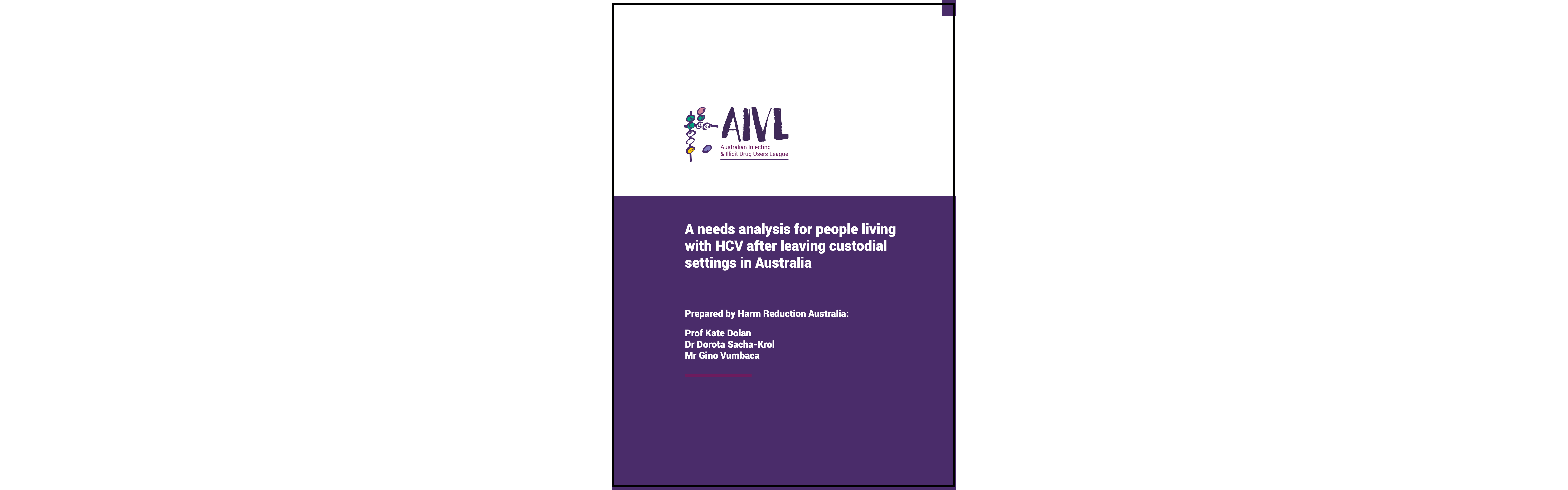 Featured image for “A needs analysis for people living with HCV after leaving custodial settings in Australia”