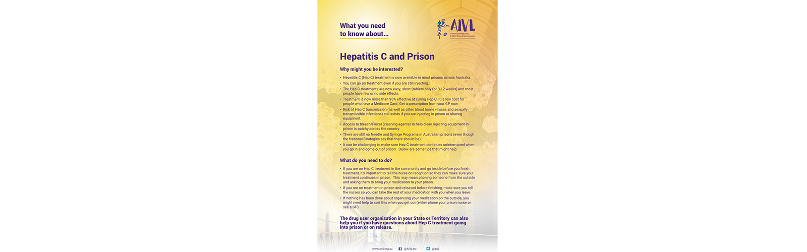 Featured image for “Hepatitis C & Prison”