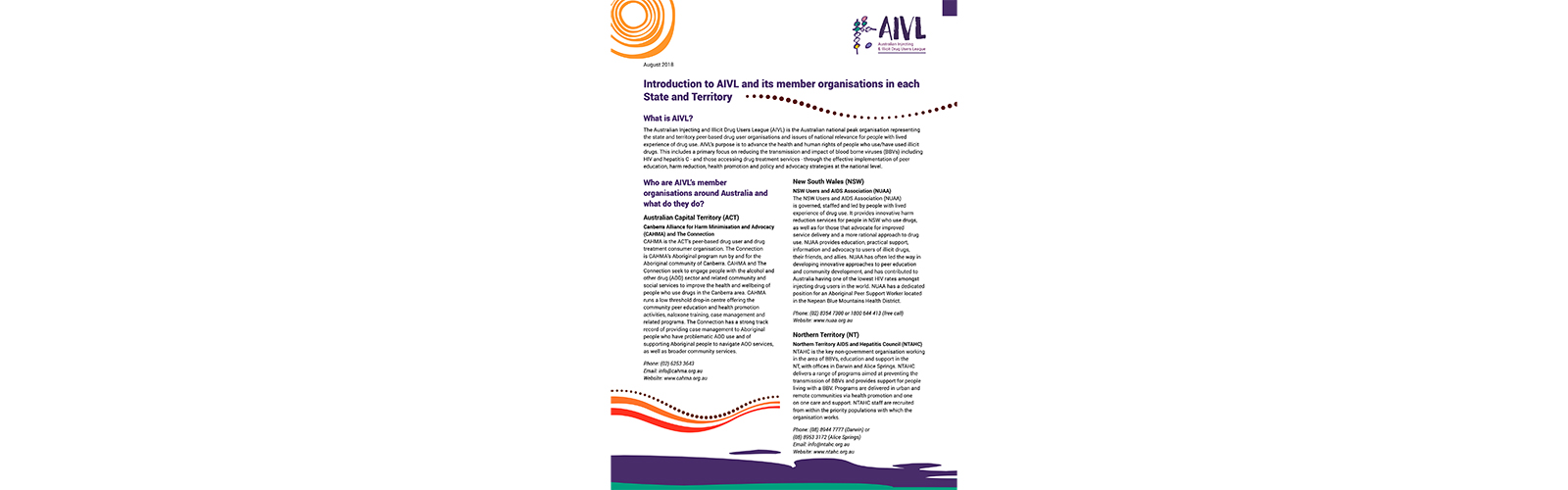 Featured image for “Introduction to AIVL and its member organisations”