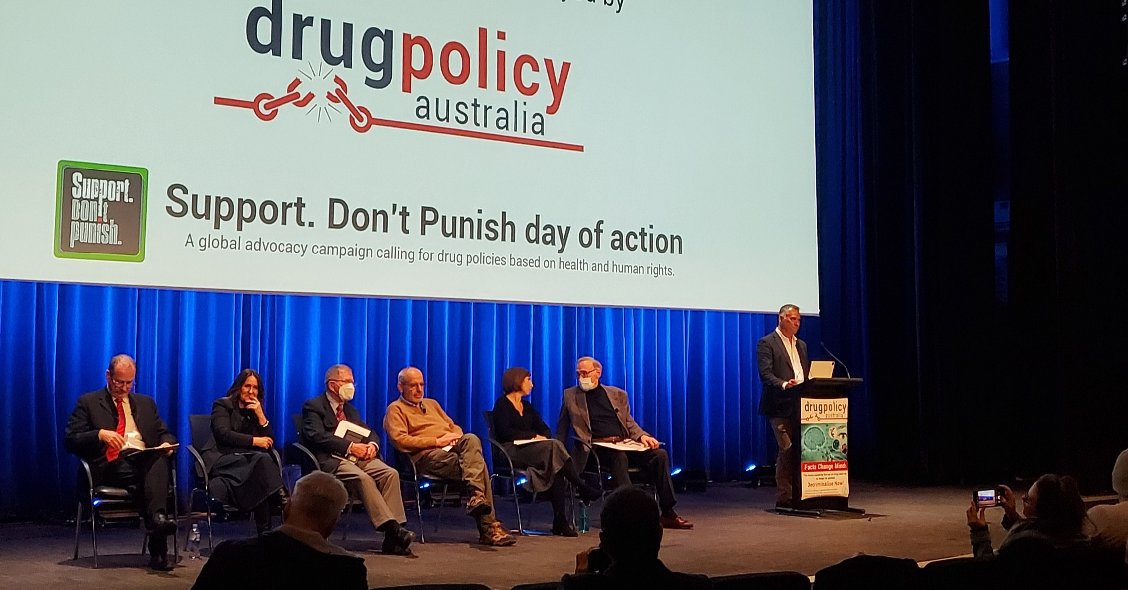 Featured image for “AIVL at ‘Support Don’t Punish: Is it time to legalise drugs?’”