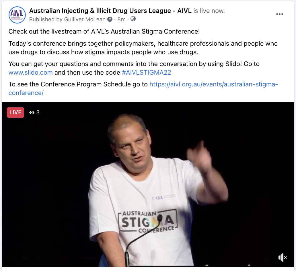 Featured image for “Check out the livestream of AIVL’s Australian Stigma Conference!”